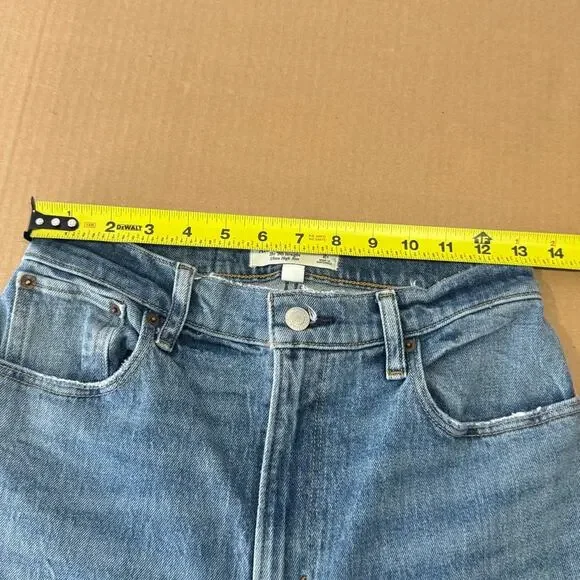 Abercrombie & Fitch Ultra High Rise 90s Straight Jean Vintage Comfort Stretch‎ - Picture 10 of 13